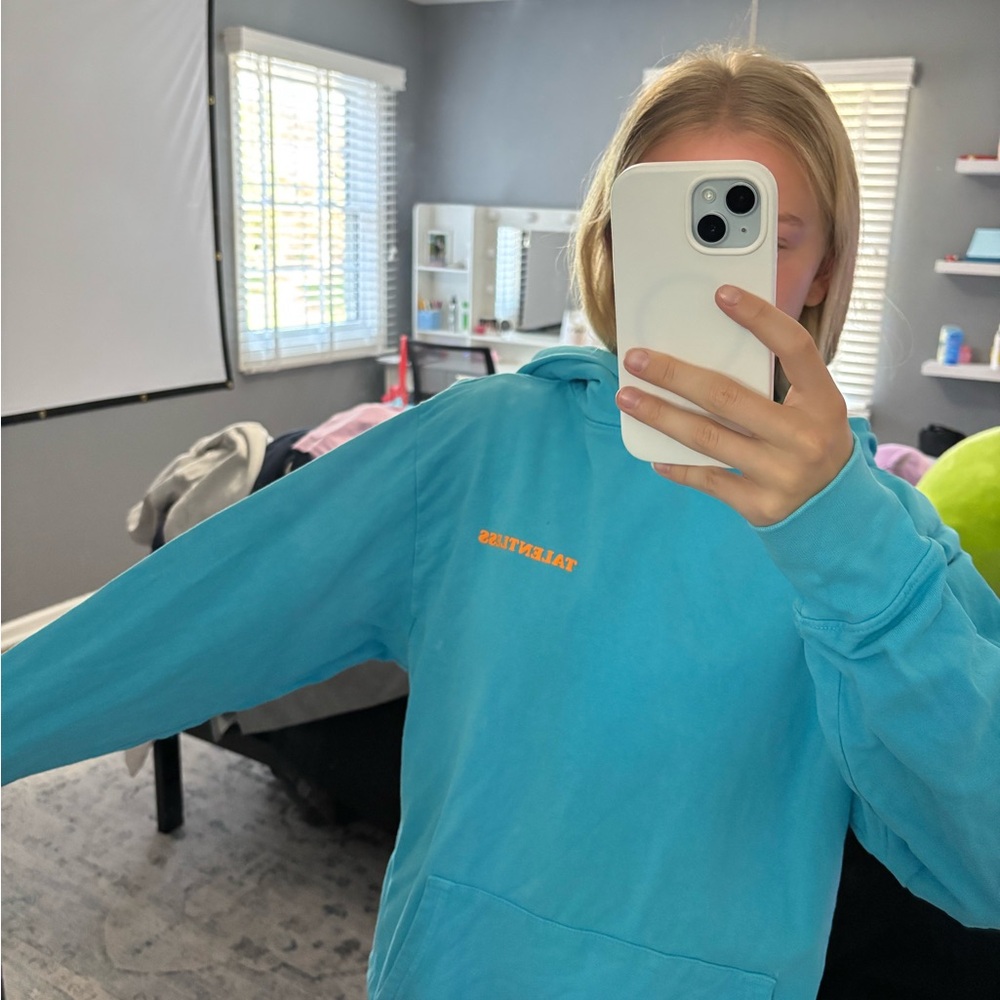 TALENTLESS Blue Hoodie